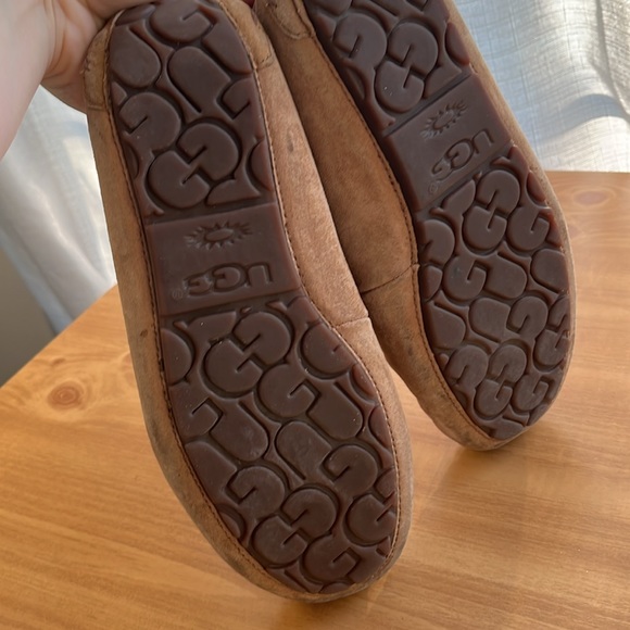 Ugg Dakota Moccasin Wool-Lined Suede Slippers Women’s Size 7 - Picture 6 of 10